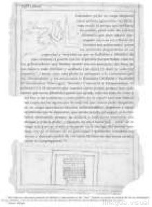 Página de un documento histórico con texto en español
