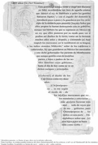 Fragmento de una página impresa antigua con texto en español — Anónimo otomí