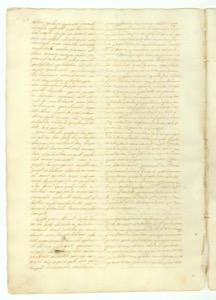 Página de un antiguo manuscrito con texto caligráfico dispuesto — Anónimo quiché