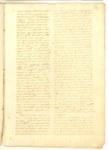 Página de un manuscrito antiguo — Anónimo quiché