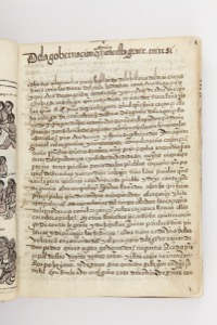 Página de un manuscrito colonial con texto manuscrito en español — Anónimo purépecha