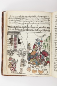 Una escena vibrante de un códice colonial andino que ilustra — Anónimo purépecha