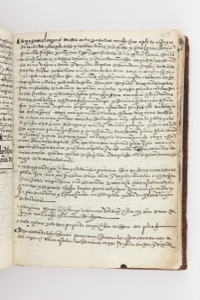 Página de un antiguo códice o manuscrito — Anónimo purépecha