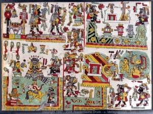 Códice Borgia: Representación de deidades y rituales mexicas