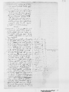 Una página de un manuscrito antiguo — Anónimo (grabado colonial)