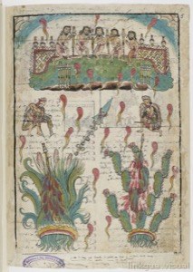 Escenas de vida y rituales mesoamericanos con escritura jeroglífica