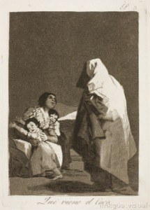 Los Caprichos, plancha 3 — Francisco de Goya