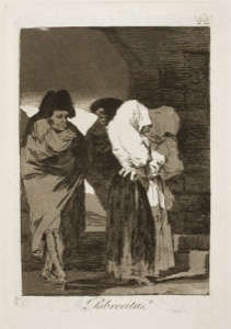 Pobrecita — Francisco de Goya