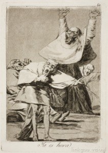 Los Caprichos, plancha 81 — Francisco de Goya