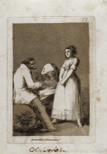 Los Caprichos, plancha 90 — Francisco de Goya