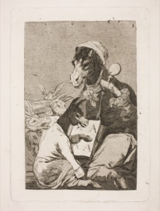 Los Caprichos: el sueño de la razón produce monstruos — Francisco de Goya
