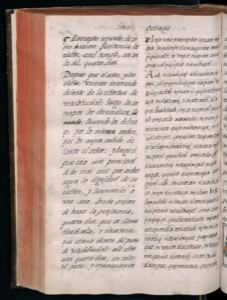 Página abierta de un antiguo códice o libro impreso — Bernardino de Sahagún
