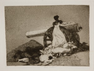 Desastres de la guerra, plancha — Francisco de Goya — Francisco de Goya