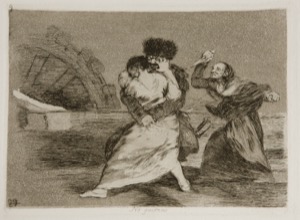 Desastres de la guerra, plancha — Francisco de Goya — Francisco de Goya