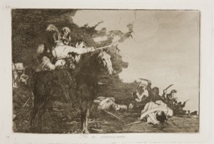 El dos de mayo de en Madrid (Grabado) — Francisco de Goya