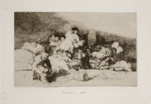 Desastres de la guerra, plancha 25 — Francisco de Goya