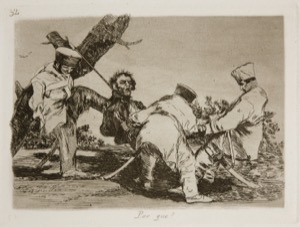 Desastres de la guerra, plancha — Francisco de Goya — Francisco de Goya