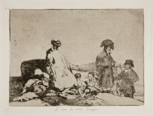 Desastres de la guerra, plancha — Francisco de Goya — Francisco de Goya