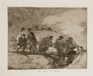 Desastres de la guerra, plancha 70 — Francisco de Goya