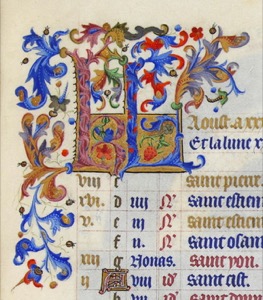 Imagenes initiales kl D ao t tr s riches heures du duc de berry f — Hermanos Limbourg
