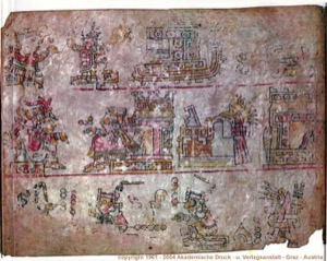 Códice Colonial — Con escenas y figuras antropomorfas — Grupo Mixteco Iya Nacuaa