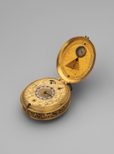 Reloj de bolsillo antiguo con astronomía — Anónimo precolombino