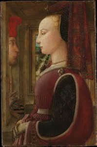 Retrato de una Dama en Perfil con un Caballero — Paolo Uccello