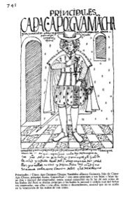 Un principal incaico — Anónimo (retrato colonial, incas)