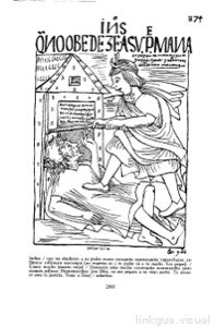 Una escena dramática donde una figura de pie — Anónimo (manuscrito medieval)