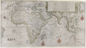 Mapa del mundo del Siglo XVII — Anónimo