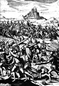 Feroz Batalla de Infantería y Caballeros — Battle Of
