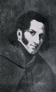 Retrato de un hombre con barba y cabello oscuro — Claudio