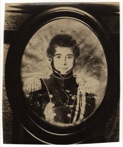 Retrato de caballero con uniforme militar — D. Mariano Moreno