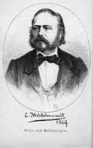 Retrato de E. Hildebrandt, 1867