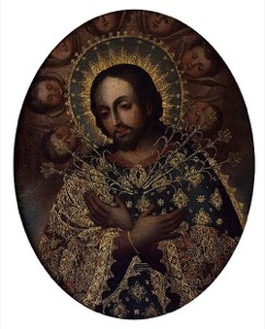 Cuzque a per san jos — Escuela Cuzqueña (anónimo)