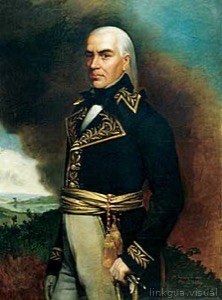 Retrato de un líder militar en uniforme