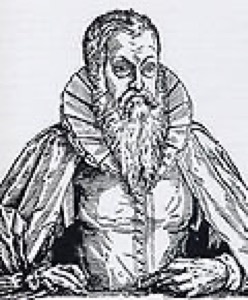 Retrato de un hombre barbudo con cuello alto — Hans Staden