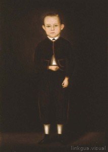 Imagenes wiki hermenegildo bustos retrato del niño enrique gonzález — Anónimo