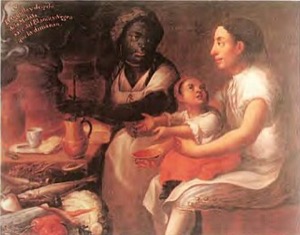 Niños y criados en la cocina — Jos Joaqu N Mag N la