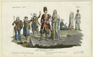 Costumbres y vestimentas de Georgia — Lesghians Georgians