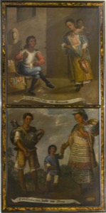 Novohispanas: Misto con Mulata — Pintura de Castas