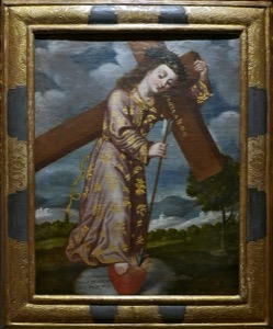 Representación de Jesús con la Cruz — Ni O Jes S Nazareno Casa de Col N las Palmas de Gran