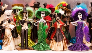 Una vibrante colección de figuras esqueléticas — Anónimo tlacuilo mexica