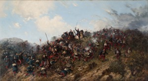 La batalla de trevino — Francisco Manuel Oller y Cestero