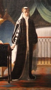 Esta pintura al óleo, probablemente de origen europeo y — Anónimo