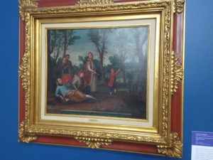 De español y morisca produce albino. Pintura D — Anónimo tlacuilo mexica