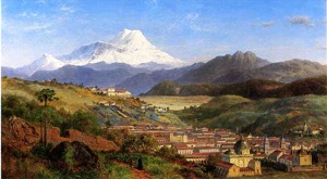 Louis rémy mignot view of riobamba ecuador L — Anónimo