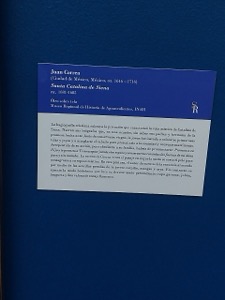 Etiqueta de libro con información biográfica y de obra de Juan Guerrero — Juan Guerrero