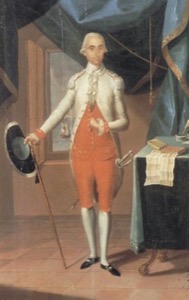 Retrato de un caballero de la corte — Anónimo