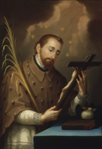 San Francisco Javier en éxtasis — José Campeche y Jordán